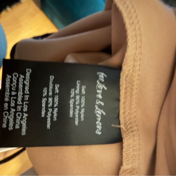 For Love And Lemons Black Floral Long Sleeve Dress - Picture 4 of 4